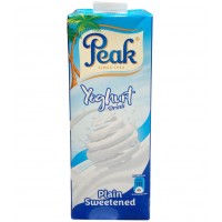 Peak Yoghurt Drink Plain Sweetened 1ltr x 10